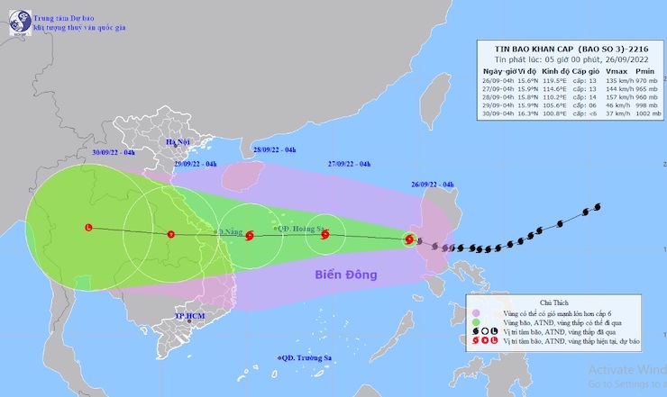 Ứng phó siêu bão Noru (bão số 4), Bộ TT&TT ra công điện &#34;khẩn&#34; - 1