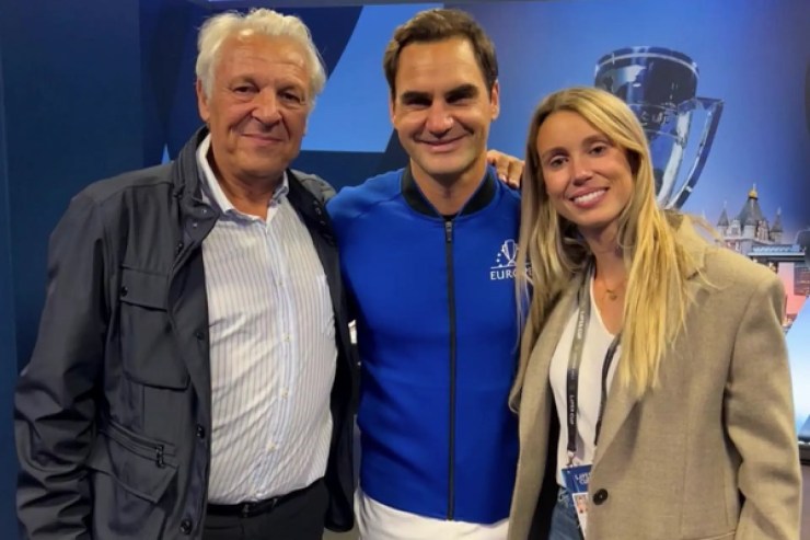 Federer thân mật với gia đình Nadal, kỷ vật sau 15 năm được tiết lộ - 1