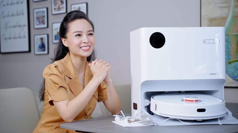 Xiaomi Lydsto W2- Robot hút bụi lau nhà tự động giặt giẻ nói tiếng Việt - 1