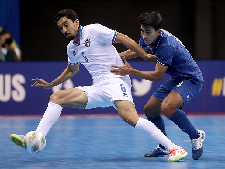 Video bóng đá Thái Lan - Kuwait: Siêu phẩm mở điểm, rượt đuổi 4 bàn kịch tính (Futsal châu Á)