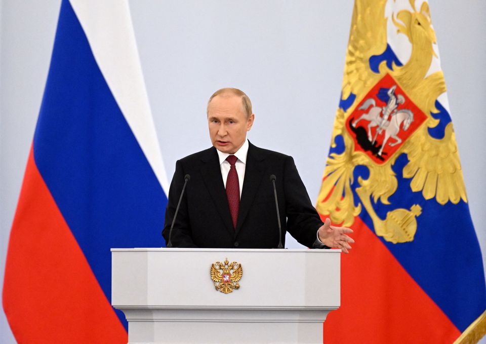 Ông Putin: Nga có thêm 4 vùng mới - 1