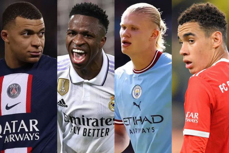 Haaland, Mbappe, Vinicius tương lai "thống trị" Quả bóng Vàng, sẽ có người thứ Tư phá đám