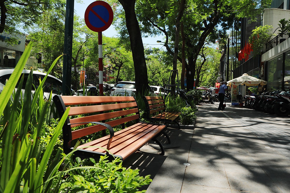 Ảnh: Diện mạo tuyến phố được thiết kế đô thị riêng ở Hà Nội - 17