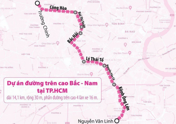 Những hình ảnh đầu tiên về tuyến đường trên cao ở TP.HCM - 6