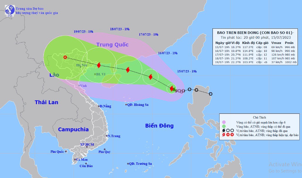 Talim – cơn bão đầu tiên năm 2023 do nước nào đặt tên, có ý nghĩa là gì? - 1