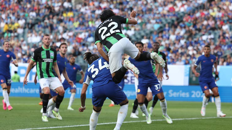 Video bóng đá Chelsea - Brighton: Bước ngoặt thẻ đỏ, đại tiệc 7 bàn (Giao hữu) - 1