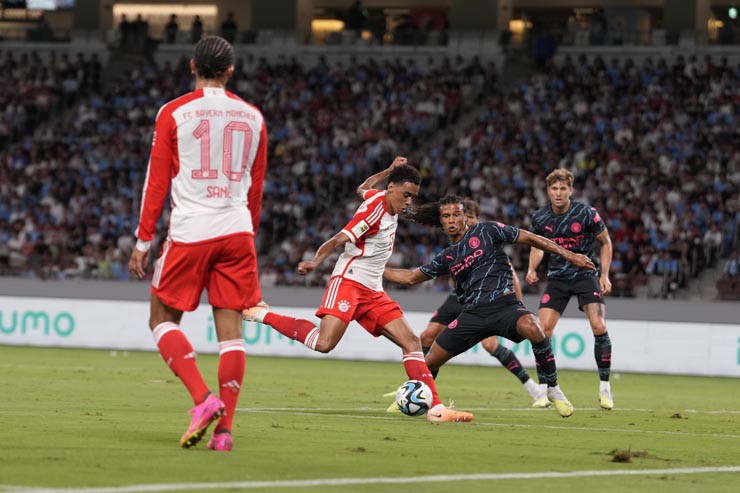 Video bóng đá Bayern Munich - Man City: Đôi công hấp dẫn, định đoạt phút 86  (Giao hữu)