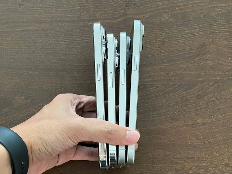 Loạt ảnh iPhone 15 Ultra bị rò rỉ: Nút gạt tắt tiếng bị xóa sổ - 8