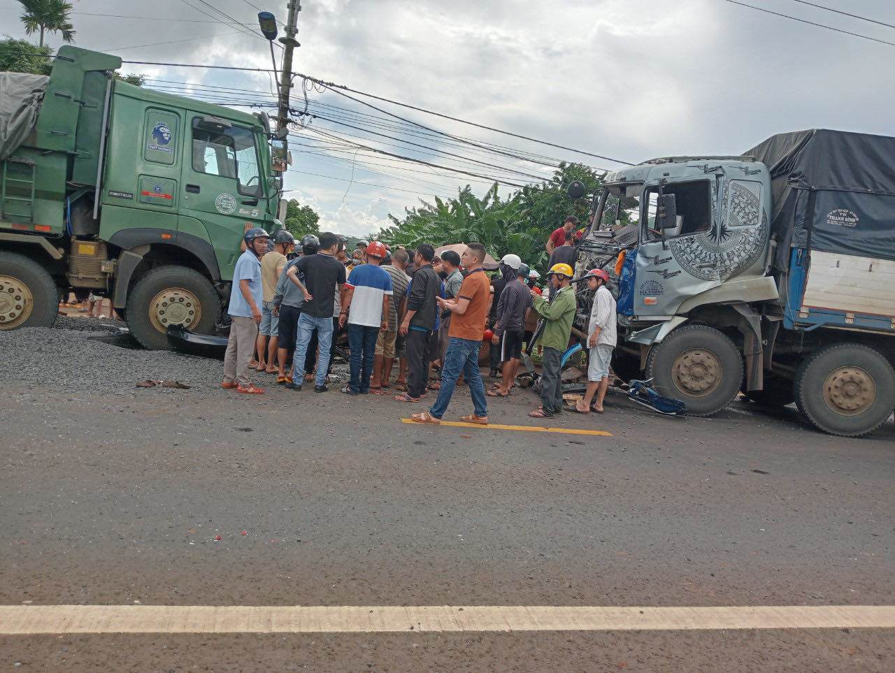 Hiện trường vụ tai nạn thảm khốc khiến 3 thành viên CLB HAGL tử vong - 1