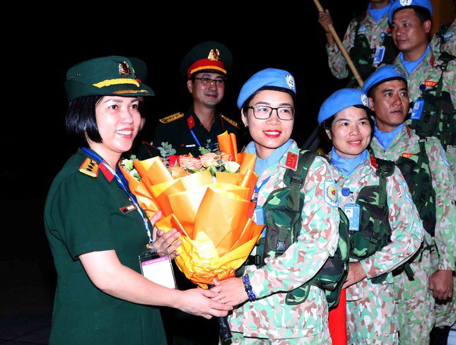 Đội Công binh số 1 của Việt Nam trở về từ Abyei - 4