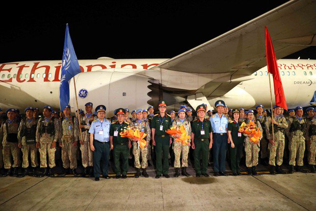 Đội Công binh số 1 của Việt Nam trở về từ Abyei - 7