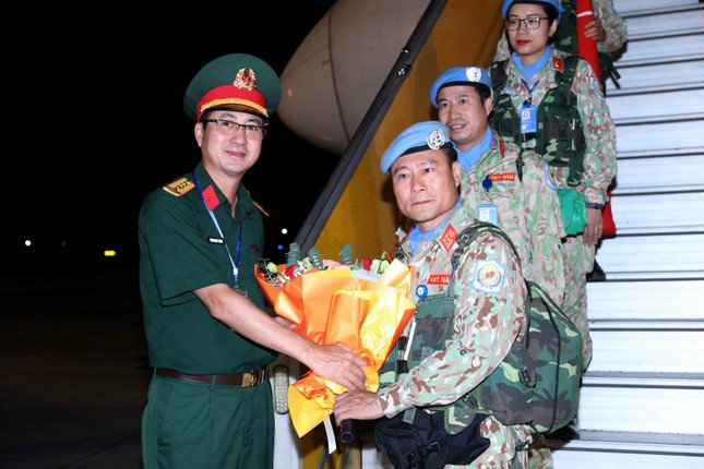 Đội Công binh số 1 của Việt Nam trở về từ Abyei - 3