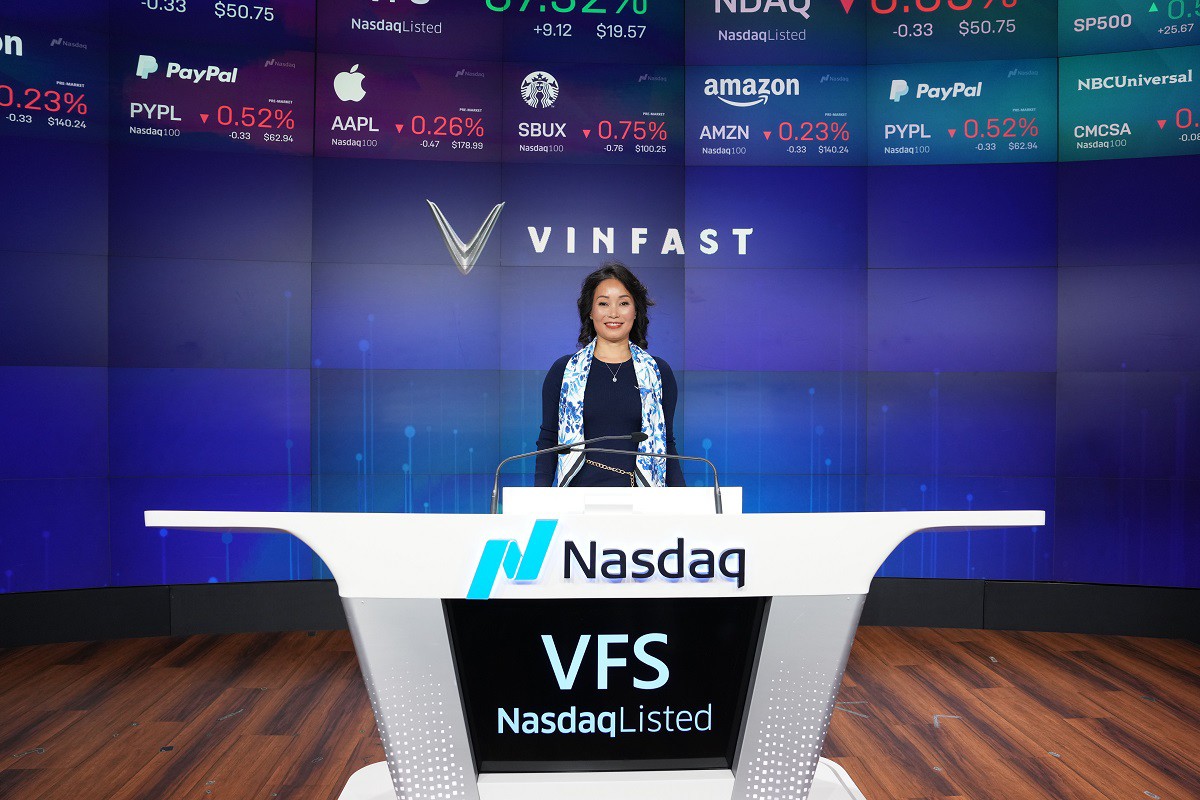 VinFast chính thức niêm yết trên Nasdaq Global Select Market - Giá trị vốn hoá hơn 23 tỷ USD - 1