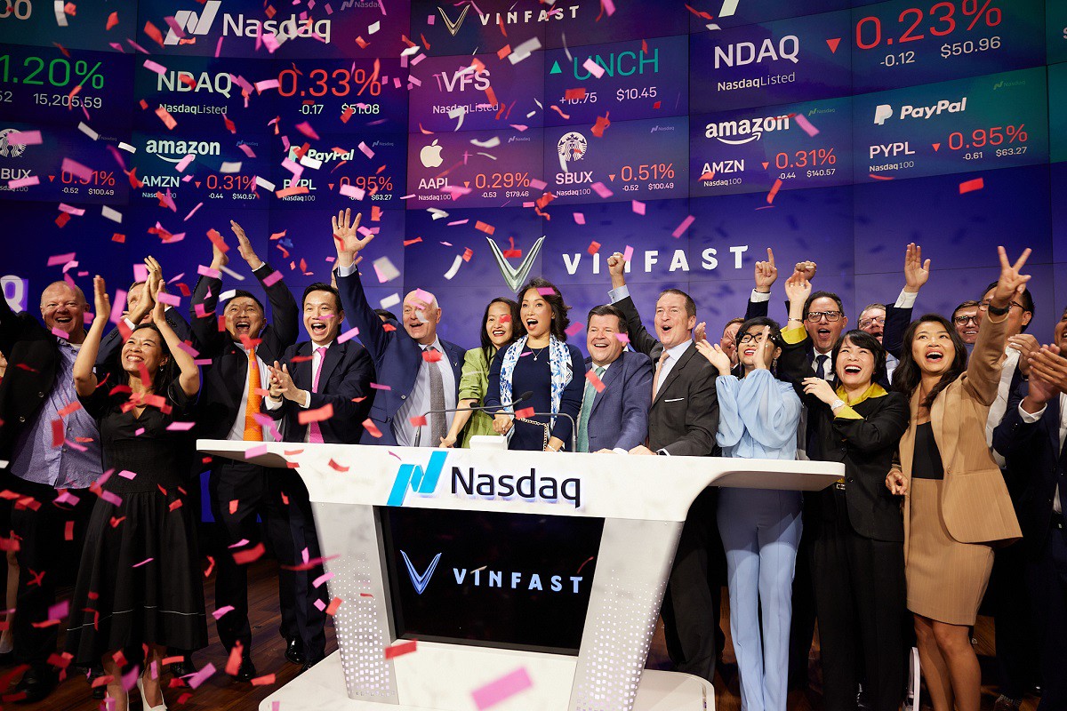 VinFast chính thức niêm yết trên Nasdaq Global Select Market - Giá trị vốn hoá hơn 23 tỷ USD - 3