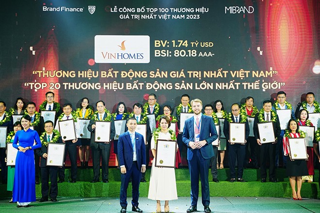 Vinhomes vào top 20 thương hiệu bất động sản giá trị nhất thế giới - 1