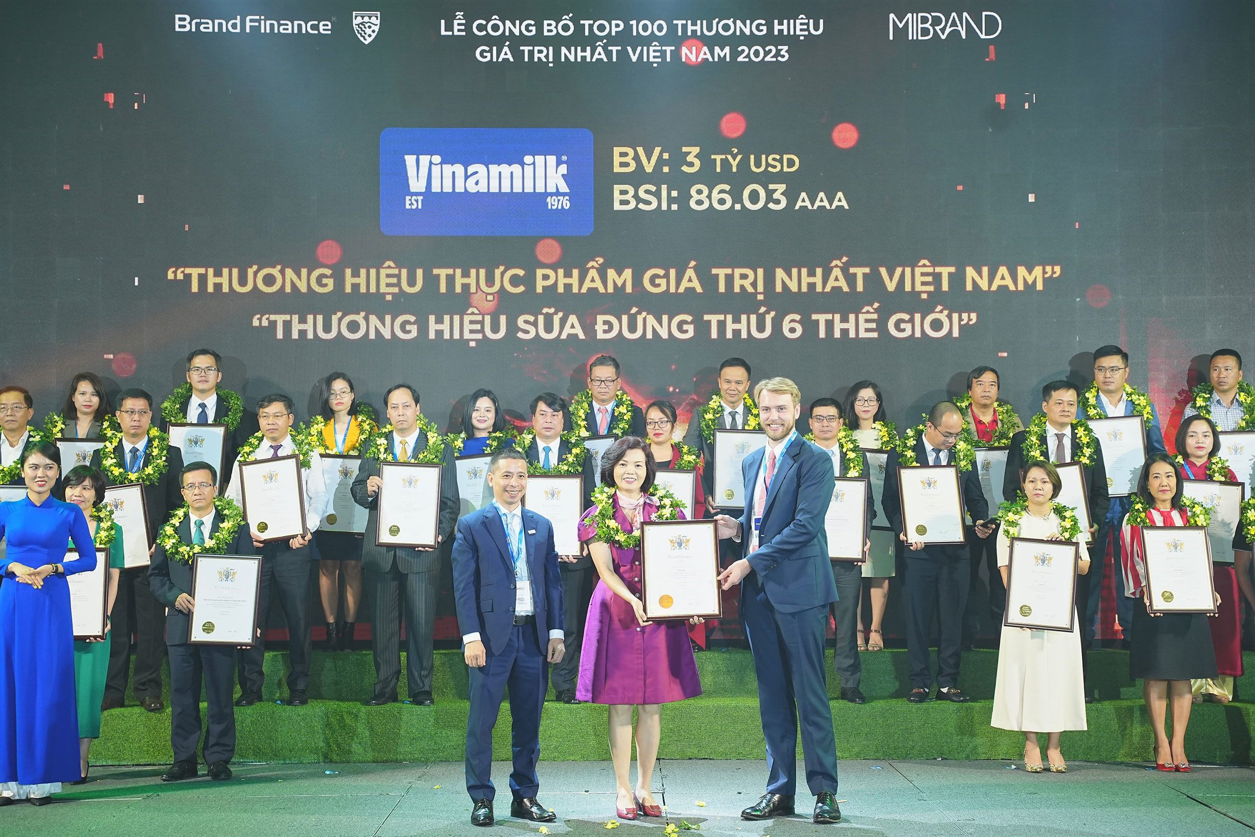 Dẫn đầu về tính bền vững, thương hiệu Vinamilk tiếp tục thăng hạng với giá trị chạm mốc 3 tỷ USD - 1