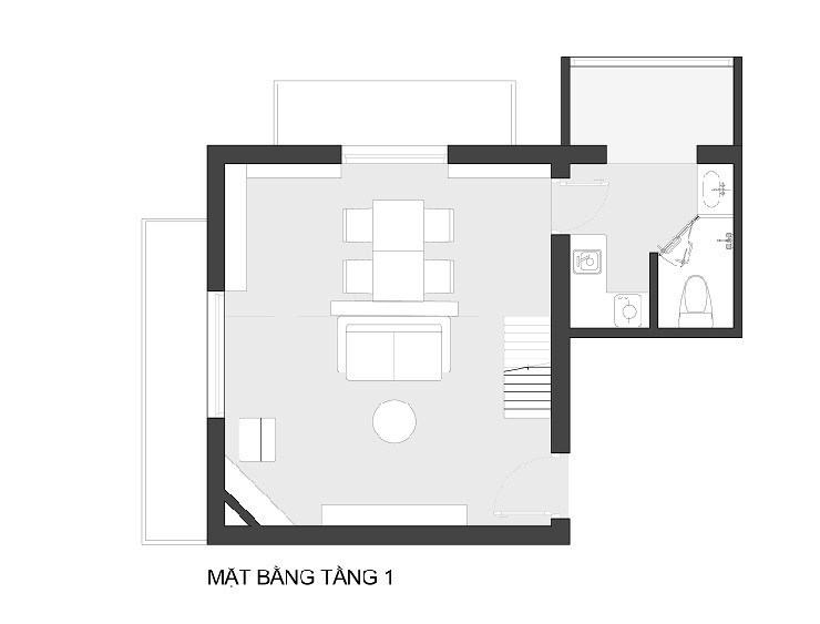 Căn hộ 28m2 sau cải tạo của chàng trai Hà Nội: Đẹp ngỡ ngàng, ngập tràn ánh sáng - 1