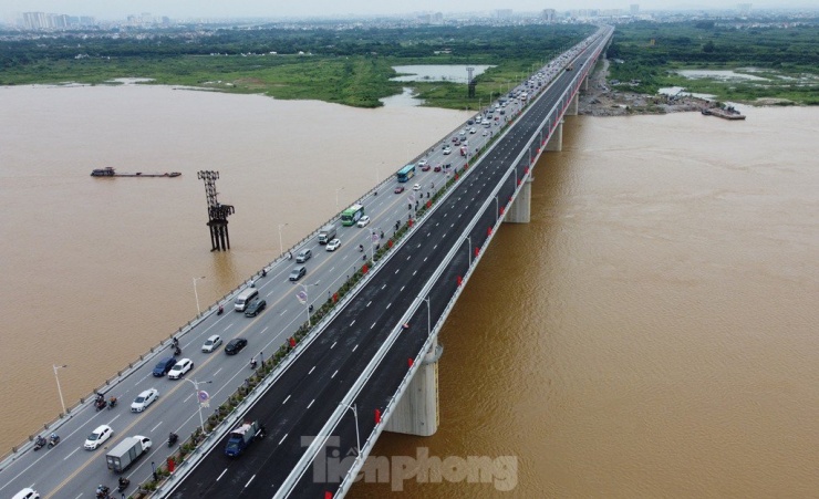 Phương tiện đi lại thế nào khi cầu Vĩnh Tuy 2 thông xe? - 9