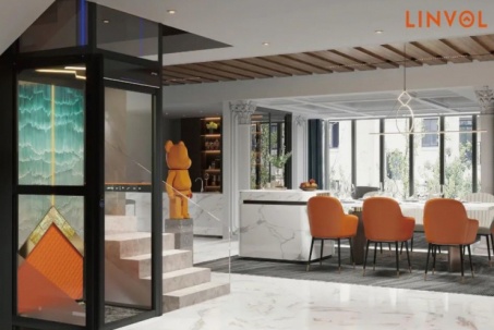 Midea trình làng thị ngôi trường cầu thang máy biệt thự hạng sang trọn vẹn mới nhất LINVOL Tian Fei CUBY-S