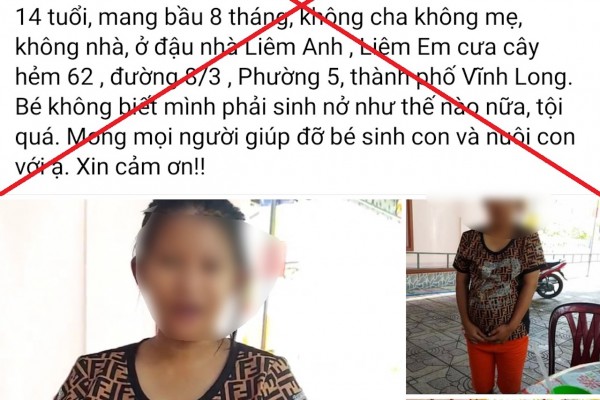 Xác minh thông tin bé gái 14 tuổi mang thai ở Vĩnh Long - 1