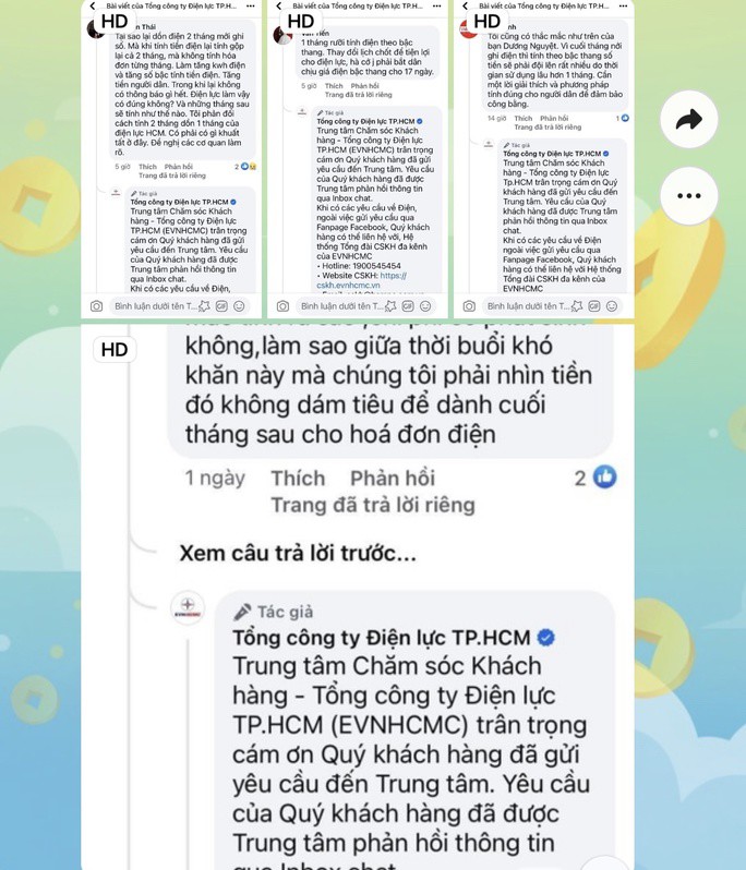 TP HCM: Vì sao tiền điện tháng 8 của một số khách hàng tăng cao? - 1