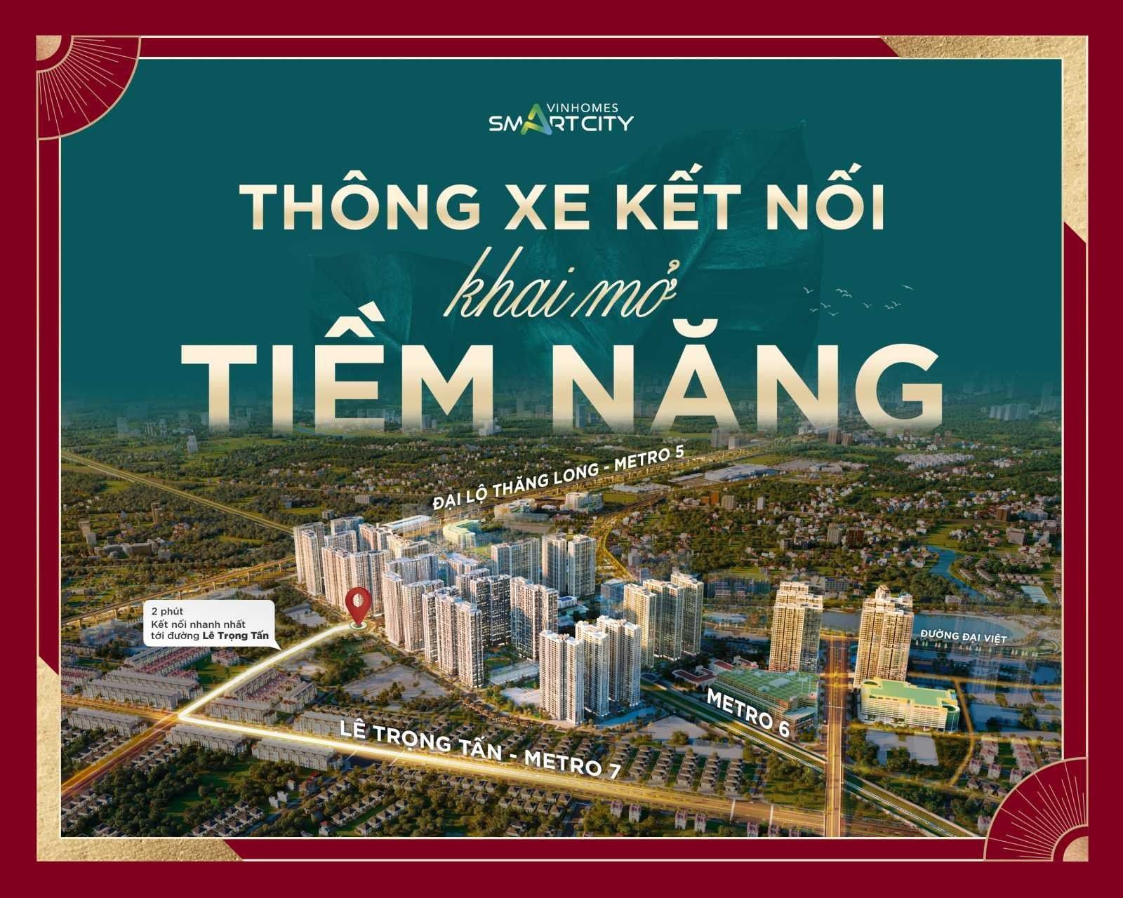 Vinhomes Smart City chính thức thông đường nối ra Lê Trọng Tấn kéo dài - 1