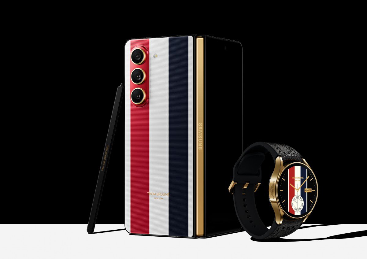 Công bố Galaxy Z Fold 5 và Galaxy Watch 6 Thom Browne cực sang - 4