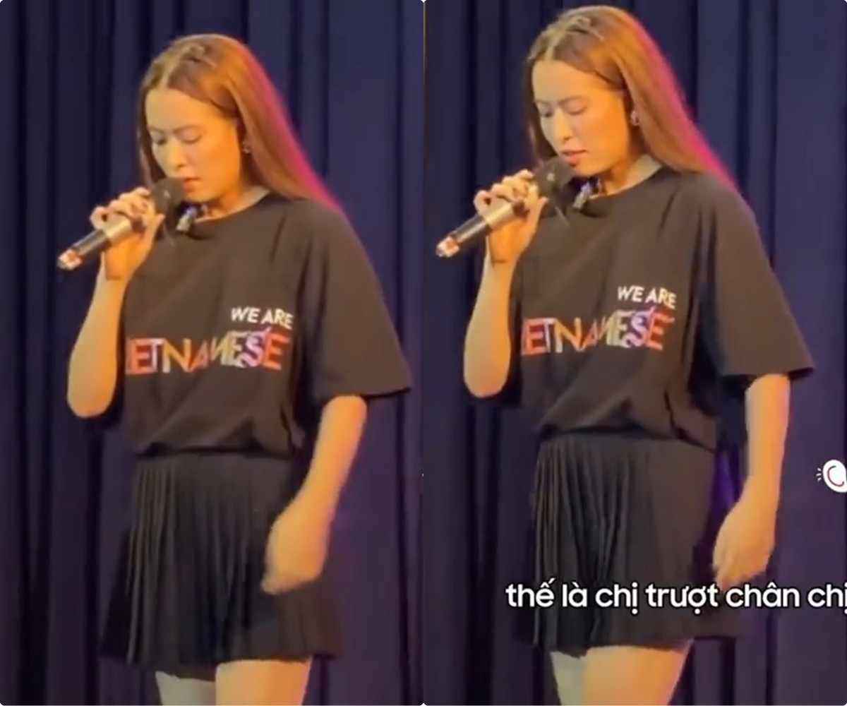 Ngày thường bụng nhỏ xíu, Hoàng Thùy Linh nay phối đồ lùm xùm, gây khuyết điểm eo to - 4