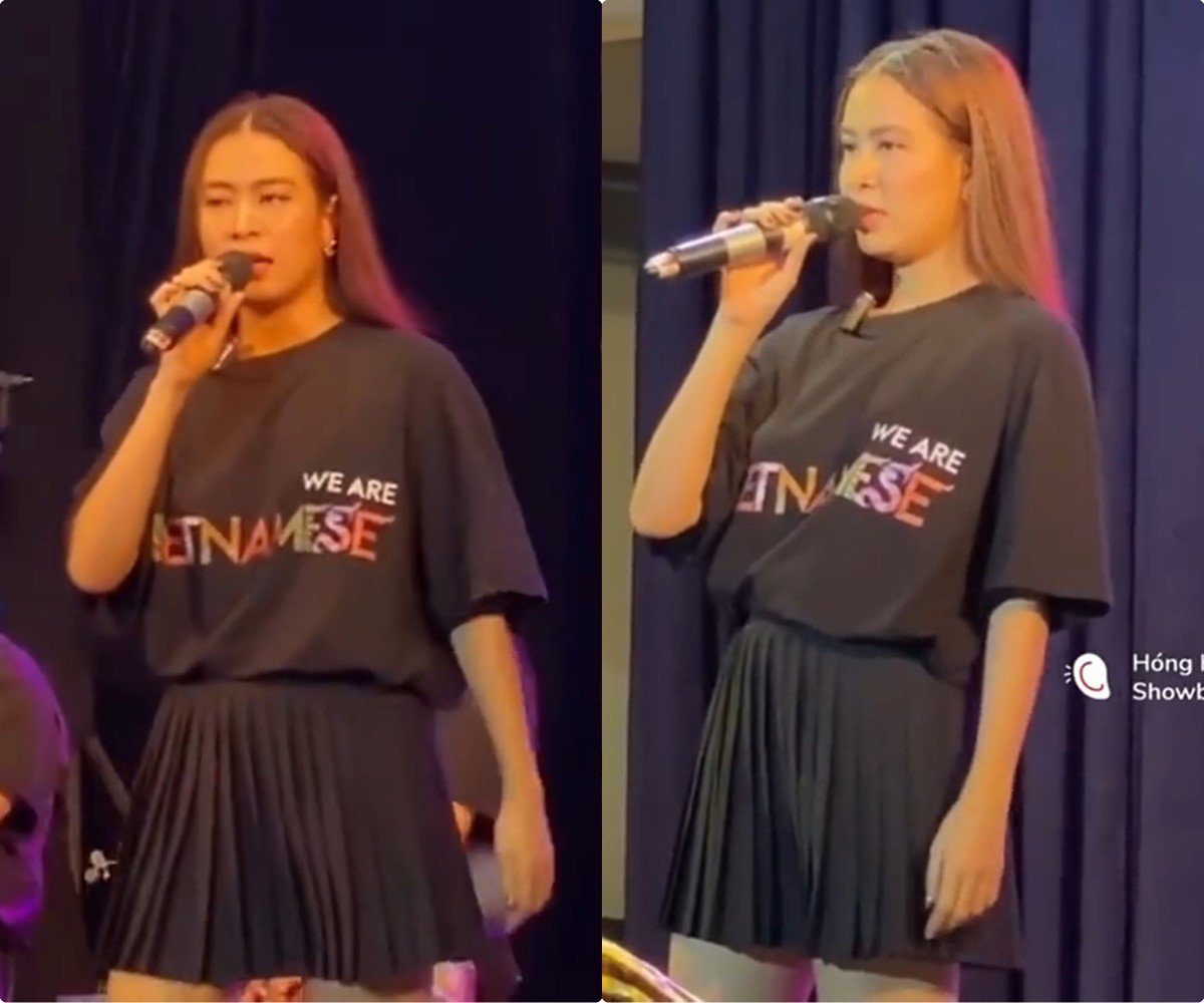Ngày thường bụng nhỏ xíu, Hoàng Thùy Linh nay phối đồ lùm xùm, gây khuyết điểm eo to - 3
