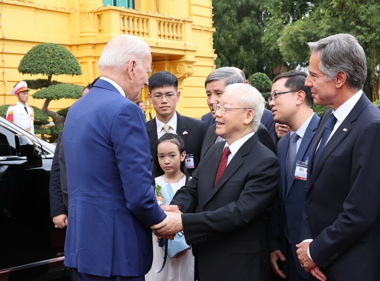 Nội dung hội đàm giữa Tổng Bí thư Nguyễn Phú Trọng và Tổng thống Mỹ Joe Biden - 1