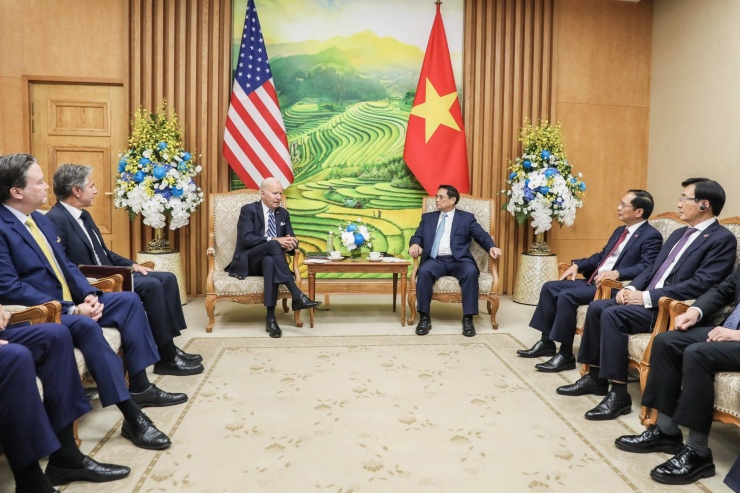 Thủ tướng Phạm Minh Chính hội kiến Tổng thống Mỹ Joe Biden - 2