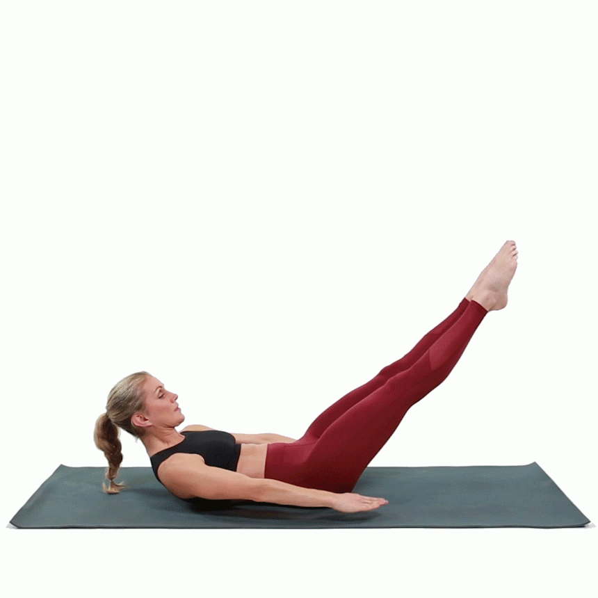 3 bài tập pilates trên thảm giúp bạn có vùng bụng phẳng lì - 1
