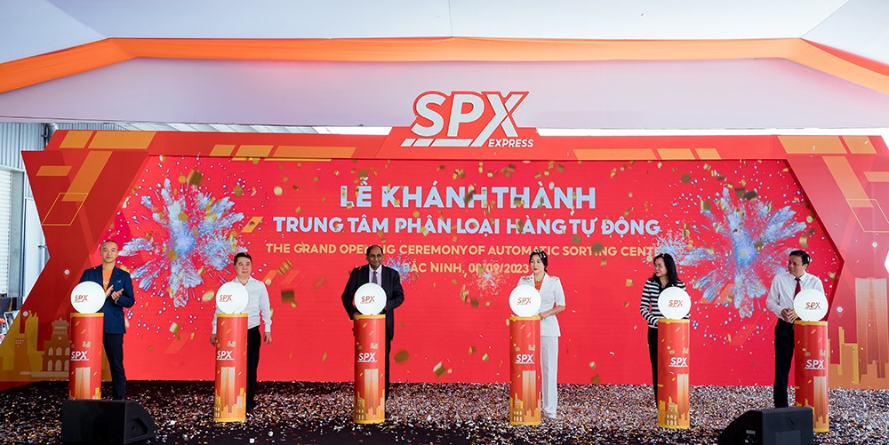 SPX khánh thành Trung tâm phân loại hàng hóa tự động tại Bắc Ninh, với khả năng xử lý lên đến 2,5 triệu đơn mỗi ngày - 1