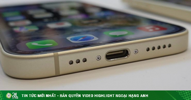 Apple vừa hé lộ thêm một khả năng mới của cổng USB-C trên iPhone 15