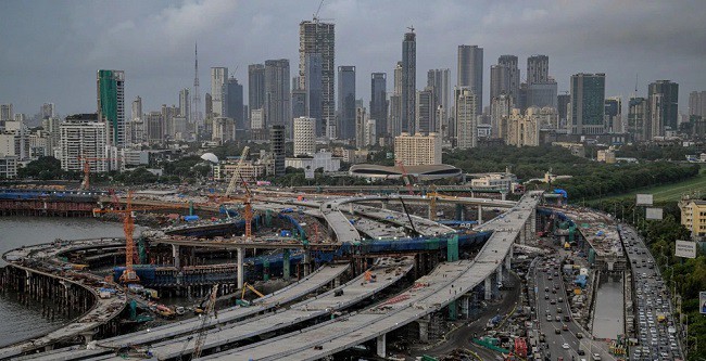 Thủ phủ tài chính Mumbai của Ấn Độ giờ đây đã trở thành công trường xây dựng khổng lồ.
