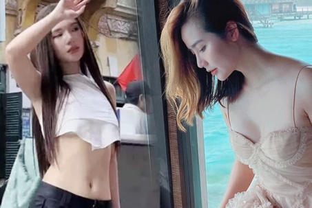 Cởi bỏ áo giúp việc, Huyền Lizzie, "người đẹp thời tiết" đẹp tựa sương mai