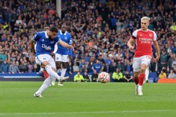 Video bóng đá Everton - Arsenal: Người hùng từ ghế dự bị, hiệu quả tối đa (Ngoại hạng Anh)
