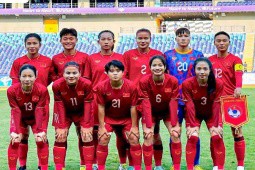 Video bóng đá ĐT nữ Việt Nam - Bangladesh: Siêu phẩm liên tiếp, tưng bừng ”set tennis” (ASIAD)