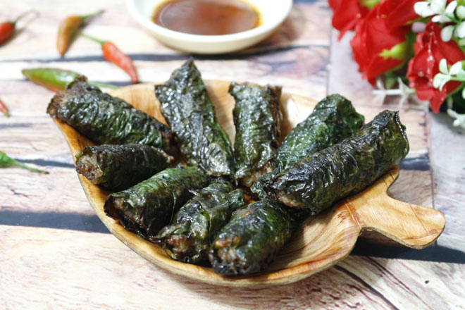 Cách làm chả bò cuốn lá lốt mềm ngon thơm nức mũi hàng xóm - 1