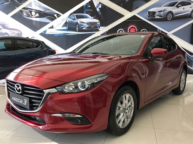 Giá xe Mazda 3 cập nhật tháng 10/2018: Phiên bản Mazda 3 1.5L ổn định ở mức 659 triệu đồng