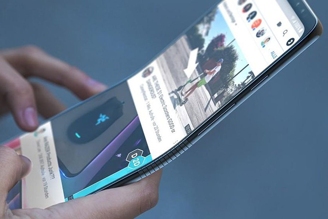 Sếp Samsung khẳng định thời điểm ra mắt điện thoại cuộn Galaxy F - 1