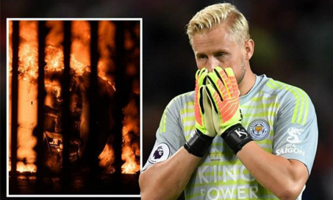 Kinh hoàng trực thăng chủ tịch Leicester City gặp nạn: Đội trưởng khóc như mưa - 1