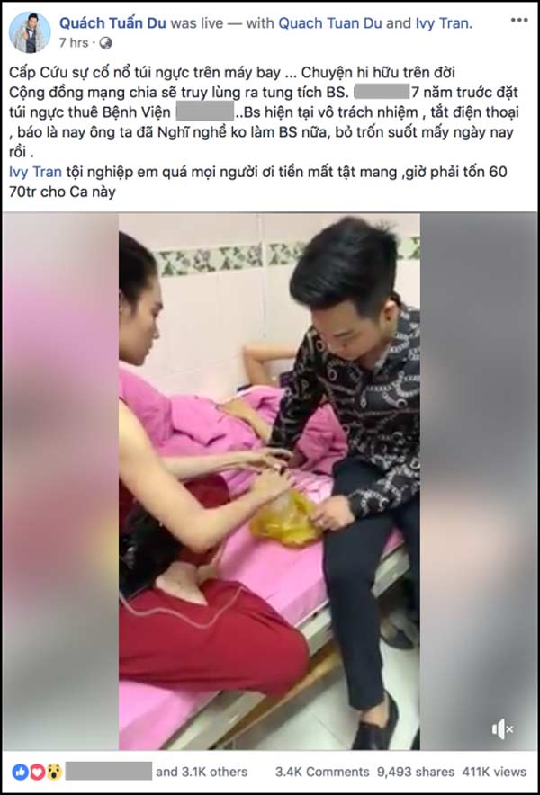 "Thánh nữ Bolero" Ivy Trần nổ ngực trên máy bay: Silicon có thật sự vĩnh viễn? - 2