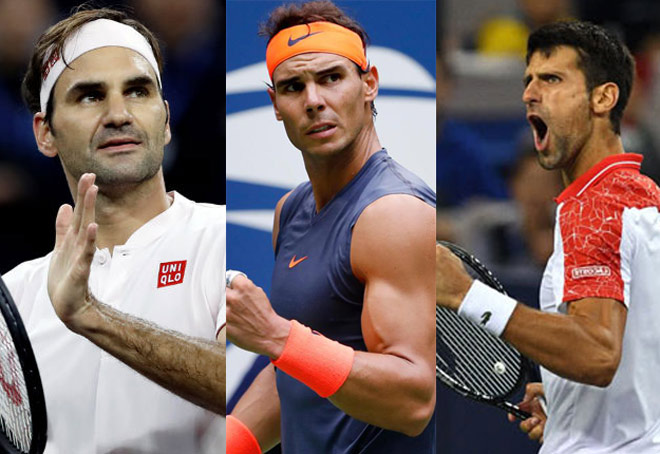Bảng xếp hạng tennis 29/10: Federer lại đua số 1, Nadal - Djokovic &#34;tái mặt&#34; - 1