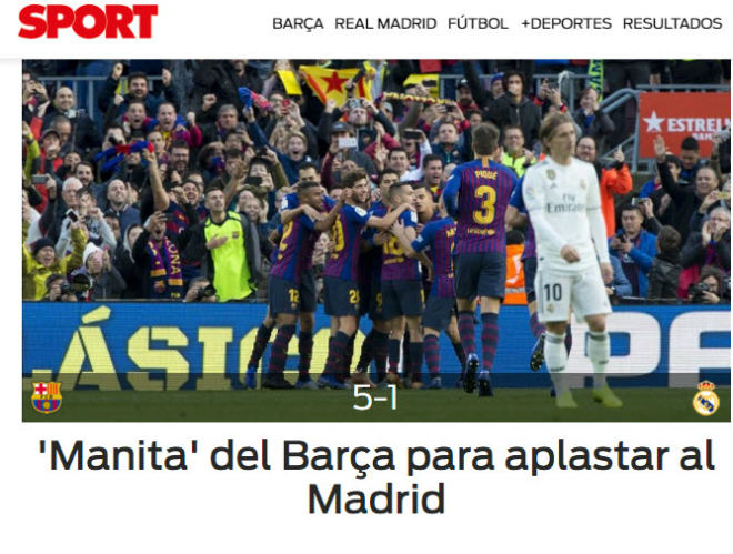 Barcelona "hủy diệt" Real Madrid: Báo Tây Ban Nha tiễn Lopetegui ra đường - 3