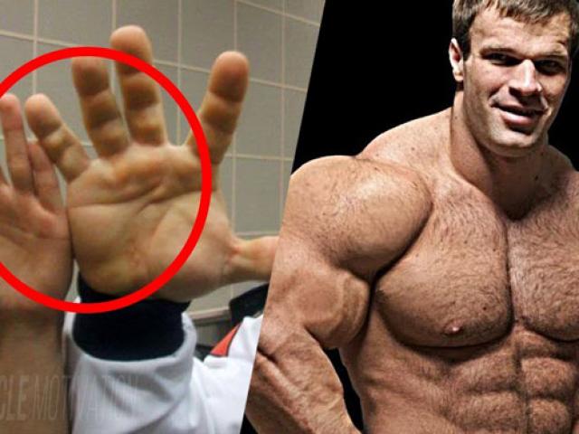Kinh hãi ”bàn tay voi” vô địch thiên hạ: Lực sỹ 140kg vật tay như thần