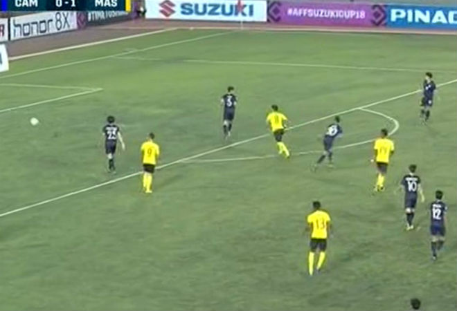 Cambodia - Malaysia: calmly because of & # 34; punch & # 34; (AFF Cup) (H1) - 1