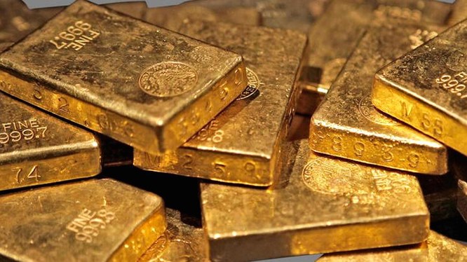 Today's gold price 11/14: Gold under pressure, breaking the bottom 1 month - 1