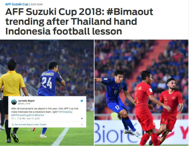 Thái Lan "dạy" Indonesia bài học AFF Cup: Triệu fan đòi sa thải huyền thoại - 1