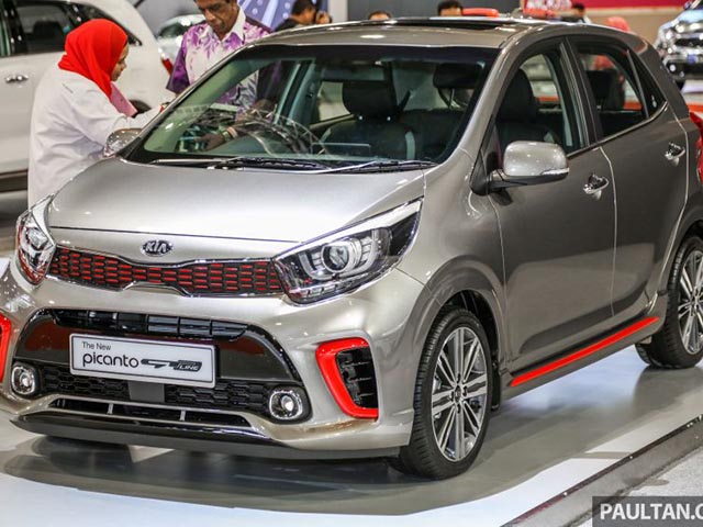 The Kia Morning 2019 GT-Line sports car was introduced to Malaysia